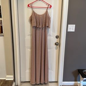 Show Me Your MuMu Caitlin Ruffle Maxi Dress